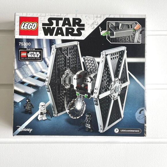 LEGO Star Wars Imperial TIE Fighter 75300 100% Complete With Box, Manual, & Mini - Picture 3 of 5